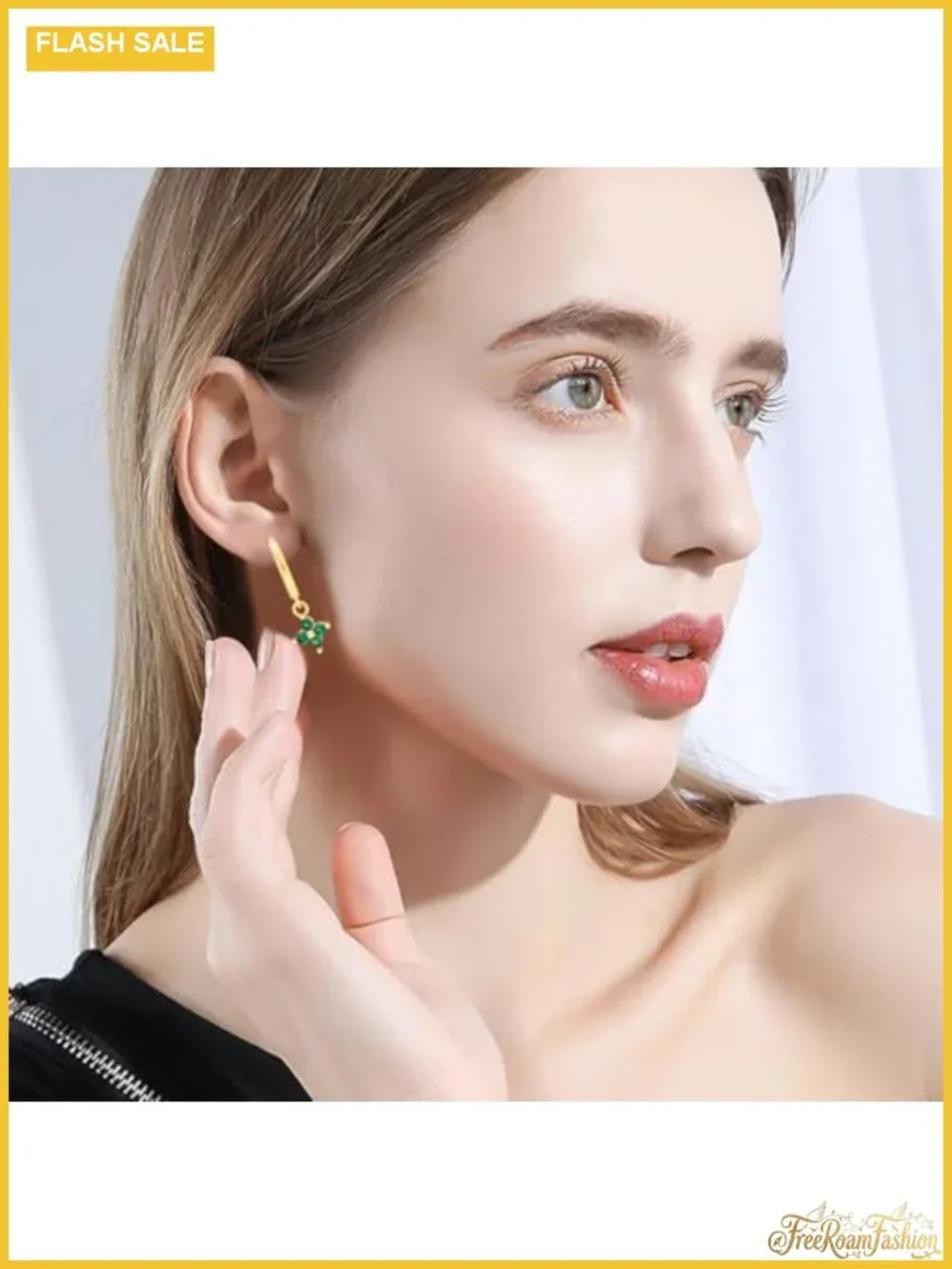 15 Pair Gold Plated Stud Hoop Earrings Set Hypoallergenic Stainless Steel